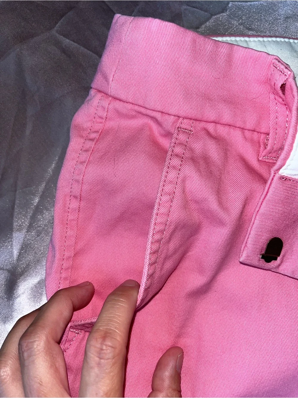 J. Crew Pink Cotton Chino Shorts
